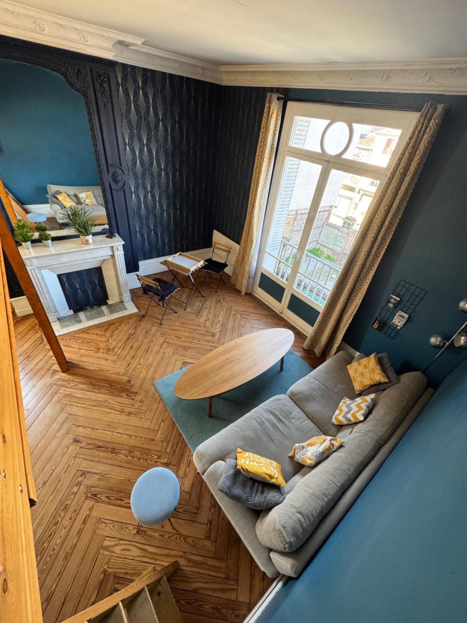 Studio A Rouen Avec Mezzanine Buitenkant foto