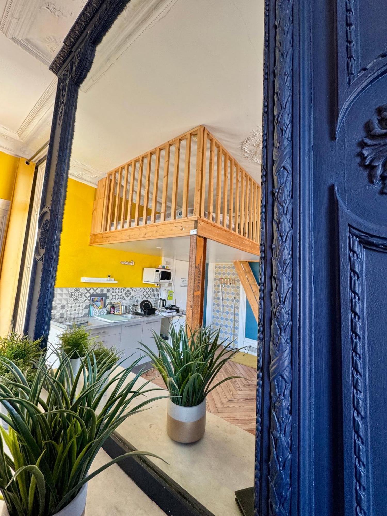 Studio A Rouen Avec Mezzanine Buitenkant foto